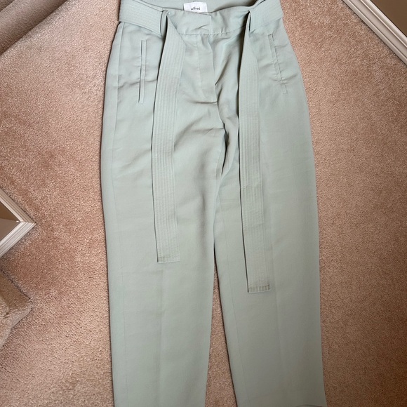 Aritzia Pants - Aritzia Sage Green Trousers